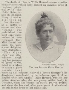 O falecido Blanche Willis Howard de English Photographer