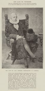 O falecido Dr. Carl Petersen, burgomestre de Hamburgo de English Photographer