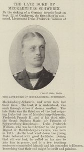 O falecido duque de Mecklenburg-Schwerin de English Photographer