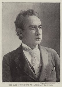 O falecido Edwin Booth, o trágico americano de English Photographer