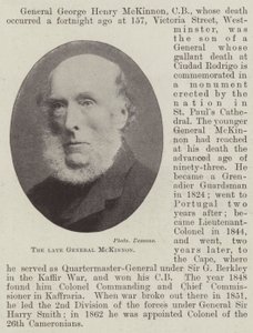 O falecido General McKinnon de English Photographer