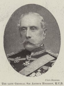 O falecido general Sir Arthur Herbert, KCB de English Photographer