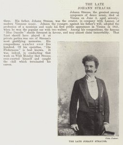 O falecido Johann Strauss de English Photographer