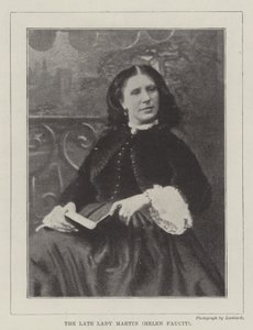 A falecida Lady Martin (Helen Faucit) de English Photographer