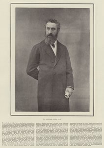 O falecido Lord Lytton, GCB