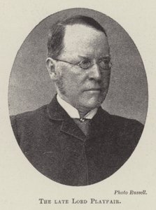 O falecido Lord Playfair de English Photographer