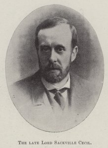 O falecido Lord Sackville Cecil de English Photographer