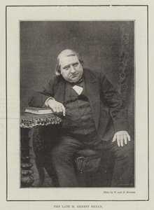 O falecido M Ernest Renan de English Photographer