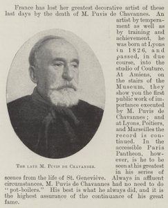 O falecido M Puvis de Chavannes de English Photographer