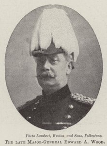 O falecido major-general Edward A Wood