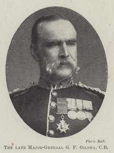 O falecido major-general GF Gildea, CB de English Photographer