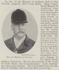 O falecido marquês de Anglesey de English Photographer