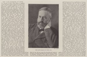 O falecido marquês de Bute, KT de English Photographer
