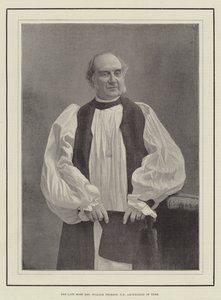 O falecido reverendo William Thomson, DD, arcebispo de York