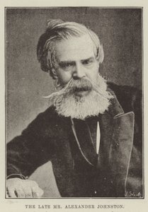 O falecido Sr. Alexander Johnston de English Photographer