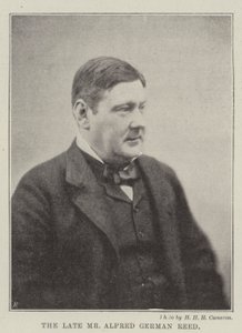 O falecido Sr. Alfred German Reed de English Photographer
