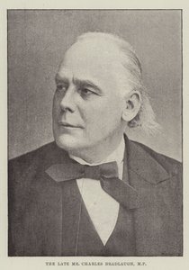 O falecido Sr. Charles Bradlaugh, MP de English Photographer
