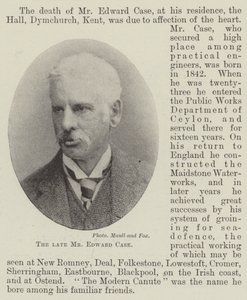 O falecido Sr. Edward Case de English Photographer