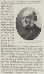 O falecido Sr. Edwin Fownes de English Photographer