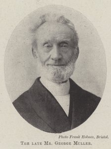 O falecido Sr. George Muller de English Photographer