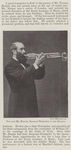 O falecido Sr. Harper, Sargento-Trumpeter para Sua Majestade de English Photographer