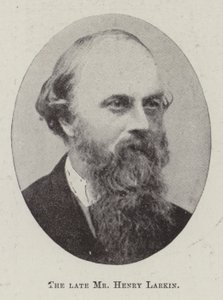 O falecido Sr. Henry Larkin de English Photographer