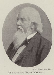 O falecido Sr. Henry Maudslay de English Photographer
