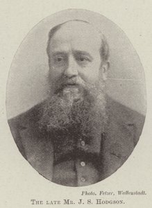 O falecido Sr. JS Hodgson de English Photographer