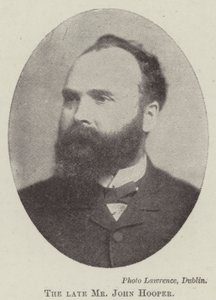 O falecido Sr. John Hooper de English Photographer