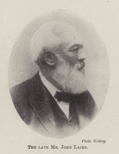O falecido Sr. John Laird de English Photographer