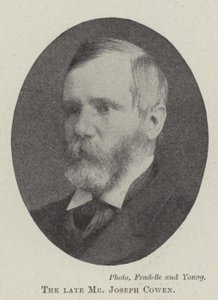O falecido Sr. Joseph Cowen de English Photographer