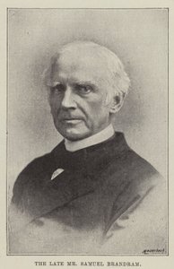 O falecido Sr. Samuel Brandram de English Photographer