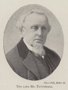 O falecido Sr. Tattersall de English Photographer