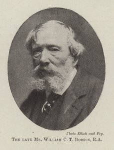 O falecido Sr. William CT Dobson, RA de English Photographer