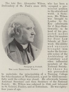 O falecido Prebendary Wilson de English Photographer