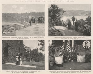O falecido Presidente McKinley, Últimas Aparições em Niagara e Buffalo de English Photographer