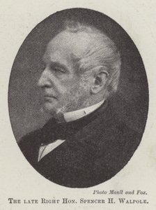O falecido honesto Spencer H Walpole de English Photographer