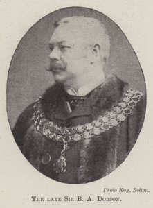 O falecido Sir BA Dobson de English Photographer