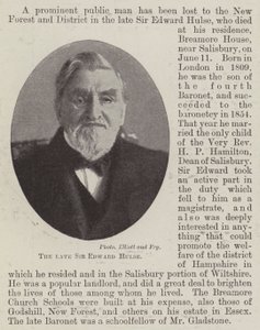 O falecido Sir Edward Hulse de English Photographer