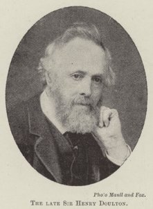 O falecido Sir Henry Doulton de English Photographer