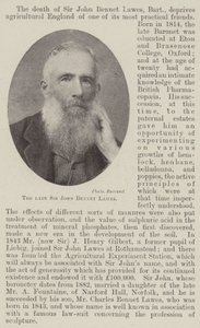 O falecido Sir John Bennet Lawes de English Photographer