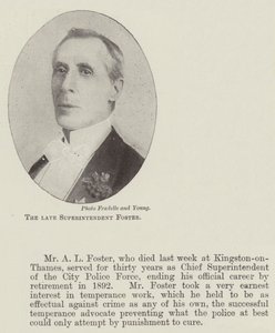 O falecido superintendente Foster de English Photographer