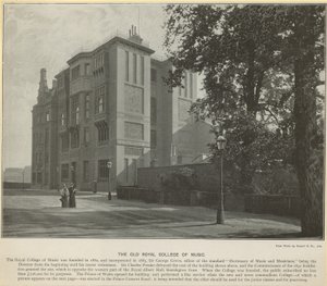O antigo Royal College of Music de English Photographer