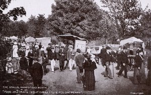 As barracas em Hampstead Heath de English Photographer