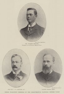 Três membros proeminentes da União Nacional de Reforma de Joanesburgo de English Photographer