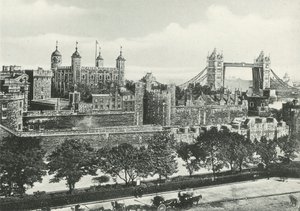 Torre de Londres e Tower Bridge de English Photographer