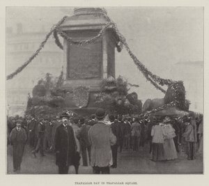 Trafalgar Day em Trafalgar Square de English Photographer