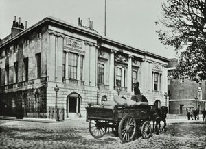 Casa da Trindade, Praça da Trindade, Cidade de Londres, 1890 de English Photographer