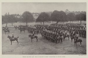 Tropas para o Cabo, o 6º Dragoon Guards (Carabiniers) em Review Order de English Photographer