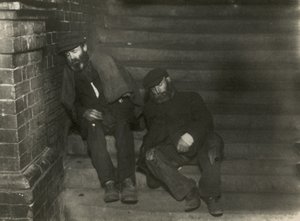 Dois, dossers, dormir, ligado, passos de English Photographer